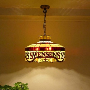 Encantadora Lámpara de Araña Tiffany de Estilo Europeo Vintage de 20 Pulgadas con Diseño de Frutas, Vidrio Emplomado, LED Regulable, 2 Años de Garantía, para Sala de Estar y Dormitorio - Product Image 3