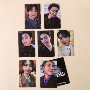 Venta al por mayor JIMIN <span class=keywords><strong>JUNGKOOK</strong></span> V <span class=keywords><strong>JIN</strong></span> SUGA RM 2025FESTA KPOP Bangtan Boys Photocard LOMO postal tarjeta de regalo 7 unids/set - Product Image 1