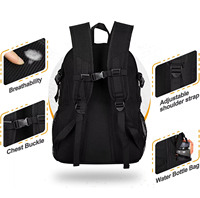 Sac à dos de sport en promotion, sac décontracté haut de gamme, personnalisation d'usine, sac à dos décontracté pour l'extérieur