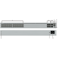 S5735-L24PN4XE-A-V2 98012398 Switch Empresarial Poe de 24 Puertos con 24 Puertos 10/100/1000/2.5GBASE-T (PoE+), 4 Puertos 10GE SFP+