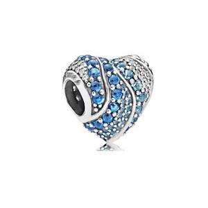 HaYa Dijes de Diseño Modernos para Pulseras de Mujer, Serie ME, Colgante Ojo Mágico, Dijes de Joyería en Forma de Corazón de Plata 925, Venta al por Mayor - Product Image 6