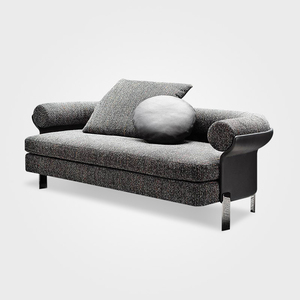 Designer Style Genuine Leather Sectional Three Seat <b>Sofa</b> Villa Ready Upholstered with Premium Quality and No Brand Markup - Product Image 3