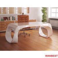 Bon Prix Personnalisé Luxe Moderne Meubles de Bureau Uniques Chef Table Patron Multifonction Exécutif Bureau D'ordinateur