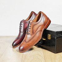 Großhandelspreis Hochwertige Herrenschuhe aus Rindsleder mit Schnürverschluss Büroschuhe Chaussures Business Herren-Anzugschuhe