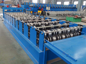 Dòng sản phẩm Container xe vận chuyển Hội Đồng Quản trị máy làm bảng điều khiển lạnh cuộn tạo thành máy với các thành phần cốt lõi động cơ bánh răng động cơ - Product Image 3