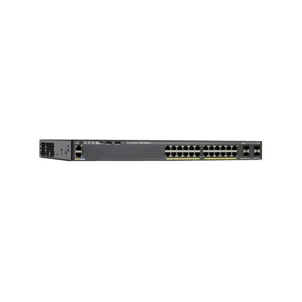 Switches 2960 WS-C2960X-24PD-L GigE PoE 370W 2 x 10G SFP+ LAN Base
