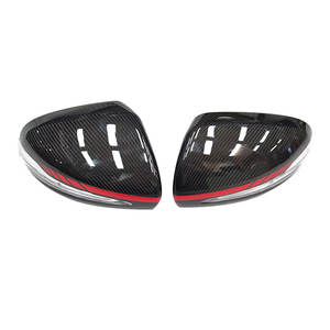 Penutup cermin karbon kering W205 RHD gaya warna <span class=keywords><strong>M</strong></span> dengan pengganti LED untuk Mercedes benz W205 W222 W213 W238 X205 GLC GLS C S - Product Image 2