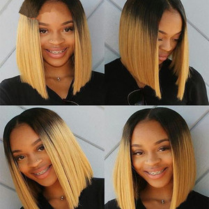 Hot Bán Bán Buôn <span class=keywords><strong>Bob</strong></span> Phong Cách Ngắn Tóc Giả Ren Phía Trước Tóc Giả Trinh Nữ Nhân Tóc <span class=keywords><strong>Bob</strong></span> Tóc Giả Cho Màu Đen Brazil Phụ Nữ 1 Mảnh Dài - Product Image 4