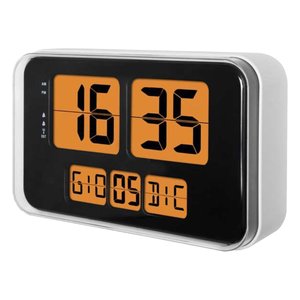 Reloj de pared (25x7x16cm) Multifunción JUSTAMINUTE Blanco JD 9910 - Product Image 1
