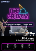Enseigne néon LED personnalisée en forme de dessin animé, en acrylique, pour décoration murale de fête ou de maison, motif pastèque ou bubble tea