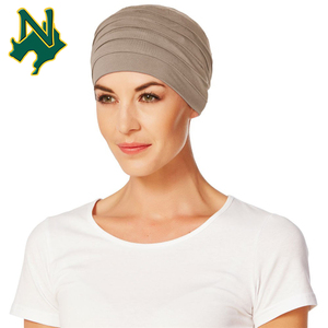 Gorro de Spandex personalizado para <span class=keywords><strong>mujer</strong></span>, gorros de quimio, gorro liso en blanco con cúpula de cáncer, gorros <span class=keywords><strong>blancos</strong></span>, gorros coloridos de punto para niña - Product Image 3