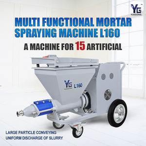 YG L160 Precio de fábrica Máquina de pulverización de mortero 35L/min Máquina de pulverización de mortero de cemento Pulverizador de mortero Bomba de hormigón de mortero de cemento - Product Image 6