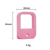 Botol Parfum Mini Isi Ulang 30ml Plastik PETG Berkualitas Tinggi Bentuk Kartu Portabel PUMP SPRAYER Sablon ABS