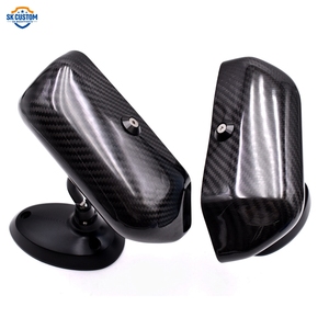 Gương Hai Mặt Brilliant Carbon Fiber Blue Tint Gương Chiếu Hậu Cho GTR Gương Cửa Xe Với Cánh Tay Gắn - Product Image 4