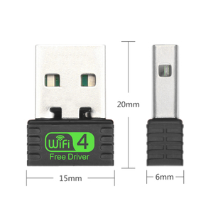 150mbps <span class=keywords><strong>Wifi</strong></span> Usb Adaptateur Mini Carte Réseau Sans Fil Mini USB wifi4 Adaptateur <span class=keywords><strong>Internet</strong></span> Carte Réseau Pour Ordinateur Portable - Product Image 6