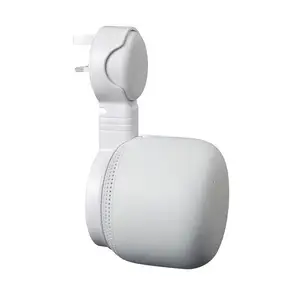 No-Drill Wall Mount Holder for Google Nest Point Speaker - Easy Installation & Space-Saving Storage Solution for Your Home