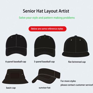 Gorras de Béisbol Deportivas de 5 Paneles, Ajustables, de Algodón, Personalizadas al por Mayor, con Impresión en Relieve para Hombre - Product Image 5