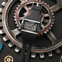 Superior Classic Prêt À Expédier Design Fantaisie Meilleure Vente Chronographe Dernière Montre À Quartz Hommes Horloge Bracelet En Silicone