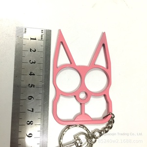 Lindo gato chica llavero abrebotellas multifunción llaveros de Metal para mujeres portátil dibujos animados gatito llavero al por mayor - Product Image 4