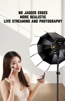 Lumière vidéo LED bicolore 100W 3200K-6500K, lumière de remplissage à intensité variable pour l'éclairage photographique en studio