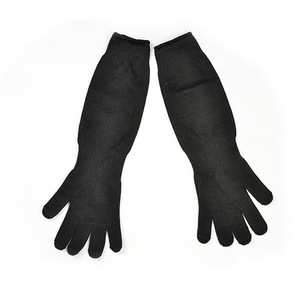 Manchons <span class=keywords><strong>de</strong></span> <span class=keywords><strong>protection</strong></span> anti-coupure <span class=keywords><strong>de</strong></span> niveau 5 fournis par le fabricant <span class=keywords><strong>Gants</strong></span> <span class=keywords><strong>de</strong></span> <span class=keywords><strong>protection</strong></span> longs en fil d'acier résistant à l'usure - Product Image 2