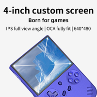 Anbernic RG40XXV reproductor de juegos portátil retro portátil pantalla IPS de 4,0 pulgadas compatible con Juegos portados PSP PS1 con iluminación de joystick RGB