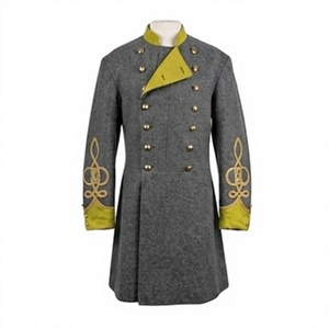 Manteau long formel pour homme, reproduction historique américaine, style Frock Coat, style Ancien Monde, en mélange de laine, veste uniforme - Product Image 1