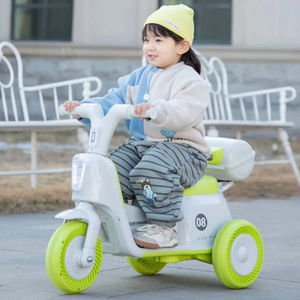 Produsen penjualan langsung sepeda motor listrik anak-anak, sepeda mainan lampu musik sepeda roda tiga listrik anak-anak - Product Image 1