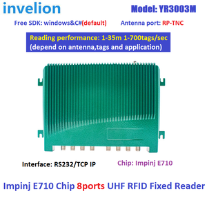 Считыватель <span class=keywords><strong>RFID</strong></span> Impinj E710 <span class=keywords><strong>UHF</strong></span>, стационарный, дальность действия 30 м |   Шлюз на 4/8/16 портов для управления складом и запасами - Product Image 3