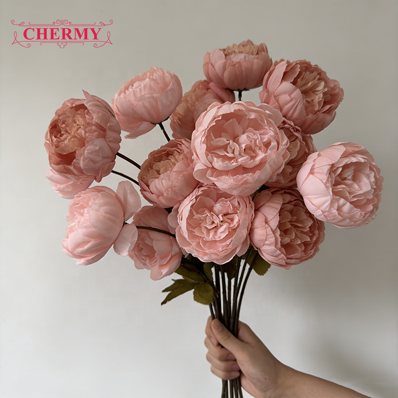 20 Teste Di Fiori Artificiali In Seta - Fiori Finti Senza Stelo Per Bouquet Fai Da Te, Decorazioni Matrimonio, Torte E Centrotavola