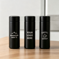 Mini Thermos Intelligent en Acier Inoxydable 316, Bouteille Isotherme Portable avec Affichage de Température, Vente en Gros, Logo Personnalisé