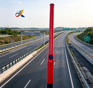 Bâton lumineux LED <span class=keywords><strong>clignotant</strong></span> pour la sécurité routière, signalisation électronique de haute qualité pour une utilisation nocturne en extérieur - Product Image 6
