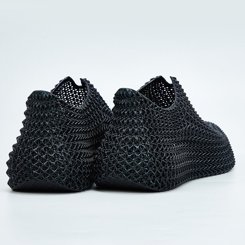 Custom TPU 3D Printed Lightweight Sneakers Breathable Hollow Design Casual Shoes Unisex