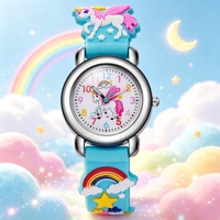 Nouvelle Arrivée 2026 Montres Enfants Mignonnes Cadran Rond Montre à Quartz pour Garçons Filles Cadeau Quotidien