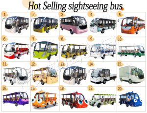 Customize Sightseeing Bus for Sale City Buses Electric Brand New Cartoon Buses - Product Image 6