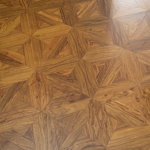 Parquet en bois dur multicouche Padauk T&G personnalisable, qualité ABC, 12 mm, 16 mm, 18 mm, pour immeubles de bureaux - Product Image 1