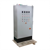 Armoire de commande électrique industrielle basse tension CFD IP54 900x1800x500mm en acier avec base d'entrée de câbles pour distribution électrique