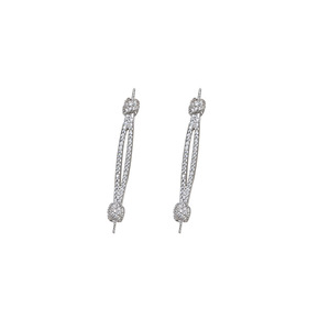 S925 Silver Pendant Earrings <b>Set</b> for Women DIY Jewelry with Pearl Hollow <b>Beads</b> and Caps Accessories 1257 - Product Image 5
