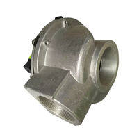Valve d'impulsion électromagnétique à angle droit de l'acier inoxydable 304,316 DMF-Z-62S pour le dépoussiéreur de protection de l'environnement DN62