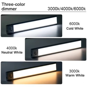 Luces LED Inalámbricas Inteligentes de Diseño Moderno, Regulables, para Gabinetes, Luz Nocturna Blanca, para Cocina, Armario, Escalera, Baño, Interruptor de PC - Product Image 2