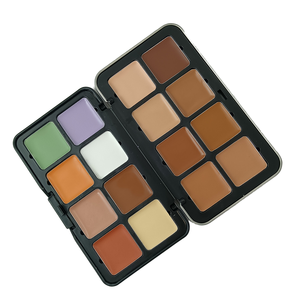 Maquillaje facial 16 Color Contorno Cobertura completa Pigmento <span class=keywords><strong>Corrector</strong></span> Maquillaje Mate Crema impermeable Paleta de <span class=keywords><strong>corrector</strong></span> vegano - Product Image 2