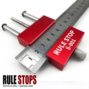 Support <span class=keywords><strong>de</strong></span> fixation pour règle en alliage d'aluminium et acier inoxydable S001 - Product Image 1