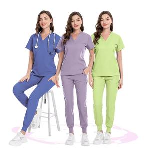 Batas de Aislamiento Desechables con Logotipo Personalizado, Uniformes Médicos de Mezclilla para Hospital, Conjuntos de Uniformes Médicos Unisex para Enfermeras y Doctores, Venta al por Mayor en Existencia - Product Image 3