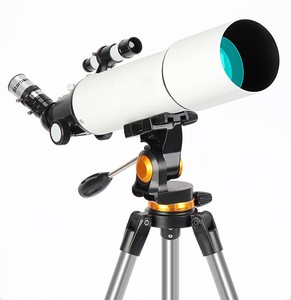 2020 Telescope 80mm Aperture 500mm AZ Mount Astronomical Refracting Travel Telescope For Astronomy With Carry Bag Telescopio