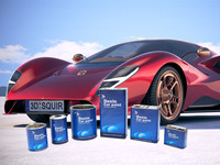 Vernis HS MS très solide Manteau transparent à faible teneur en COV Manteau transparent automobile 2k par gallon 2K