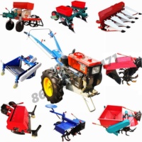 Tracteur agricole à moteur diesel refroidi par air de haute qualité 8-32 CV avec 25 CV pour les petites exploitations agricoles et les jardins