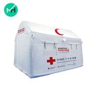 Nouvelle conception de tente médicale gonflable de grande taille pour l'intérieur et l'extérieur, tente d'urgence