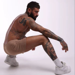 Calzoncillos Bóxer de Algodón Beige para Hombre, Transpirables, Suaves y Cómodos, Ropa Interior Clásica de Algodón para Uso Diario, Proveedor de Ropa Profesional - Product Image 1