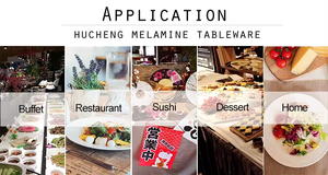 Bol à sashimi et sushi moderne personnalisé et créatif, bols à nourriture pour restaurant japonais et occidental, bols à fruits de mer haut de gamme en mélamine, bol en forme de <span class=keywords><strong>bateau</strong></span> - Product Image 6