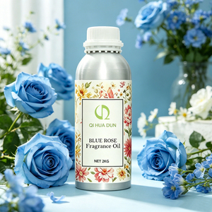 Huile parfumée concentrée longue durée à l'odeur de rose bleue, sans danger pour la peau, pour la fabrication artisanale de savons à froid et les parfums - Product Image 2